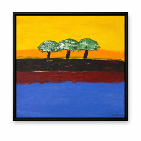 HOYSE WITH TREE NO 2